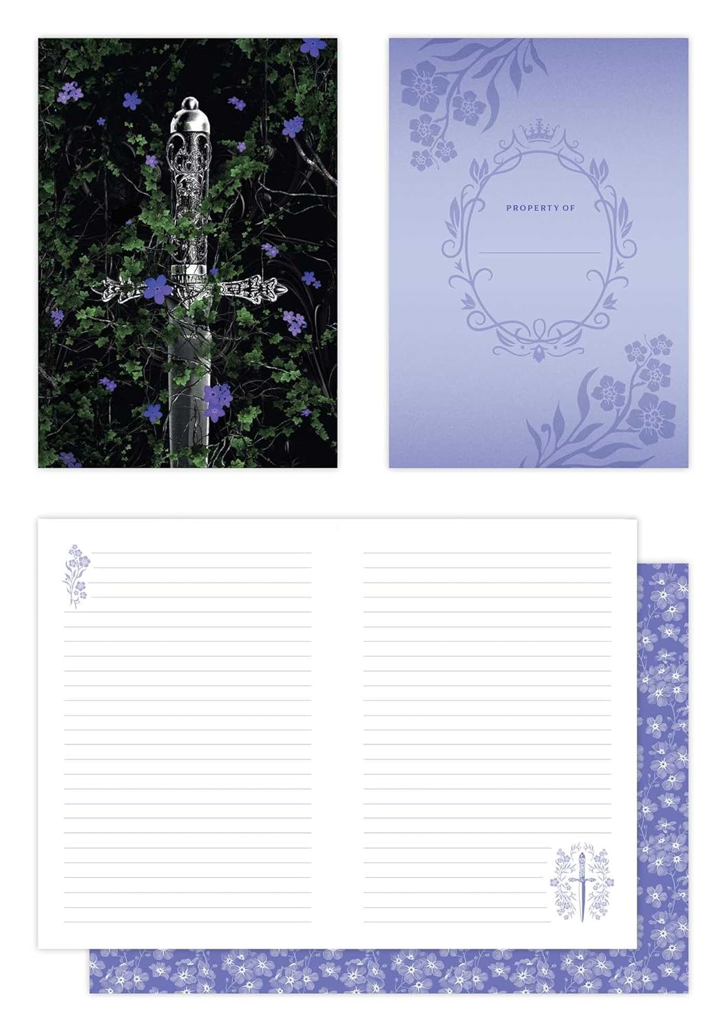 Lauren Roberts: Powerless Trilogy Notebook Boxed Set (Set of 3)