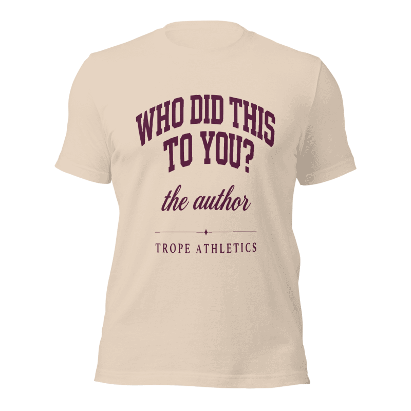 Who Did This to You? Bookish T-Shirt