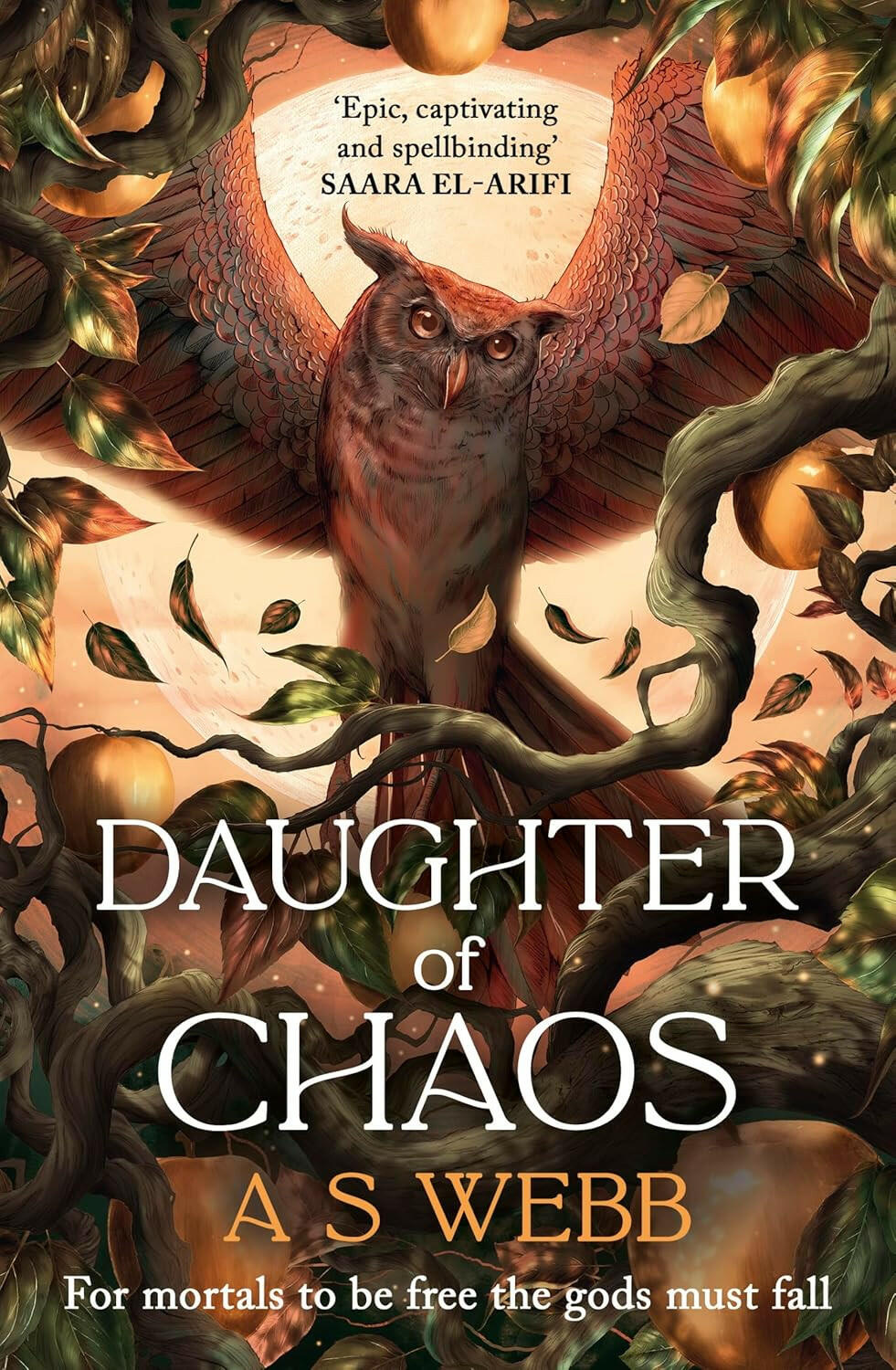 Daughter of Chaos | Hardcover - The Enchanted Spine