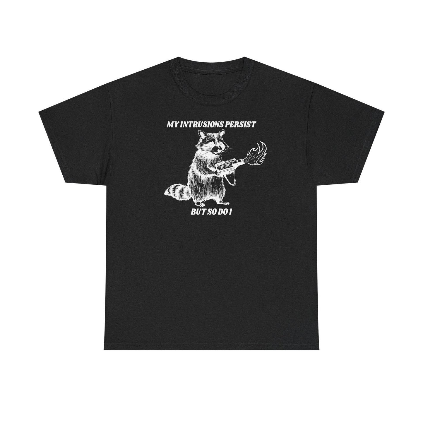 The “My Intrusions Persist, But So Do I” Printed Tee - The Enchanted Spine