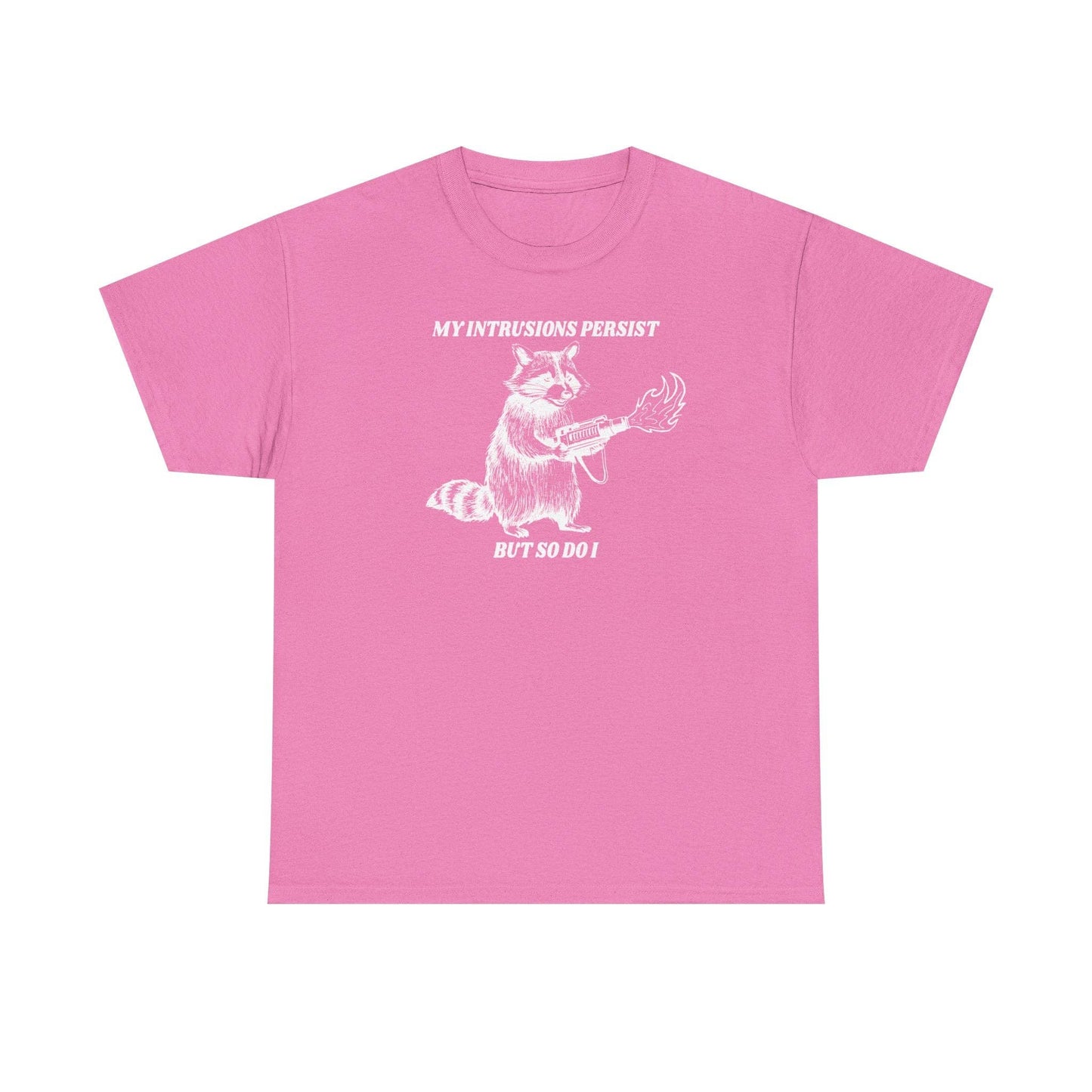 The “My Intrusions Persist, But So Do I” Printed Tee - The Enchanted Spine