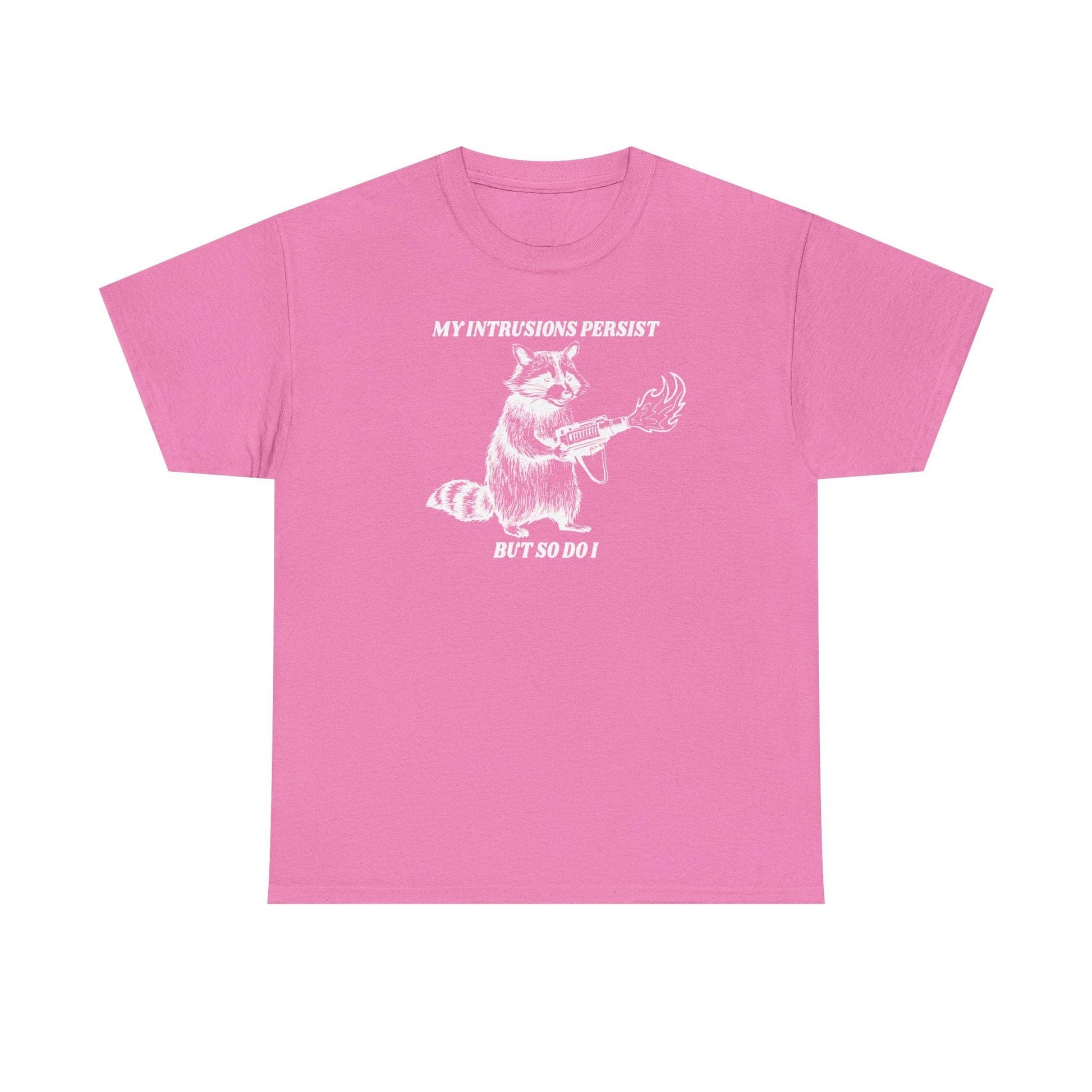 The “My Intrusions Persist, But So Do I” Printed Tee - The Enchanted Spine