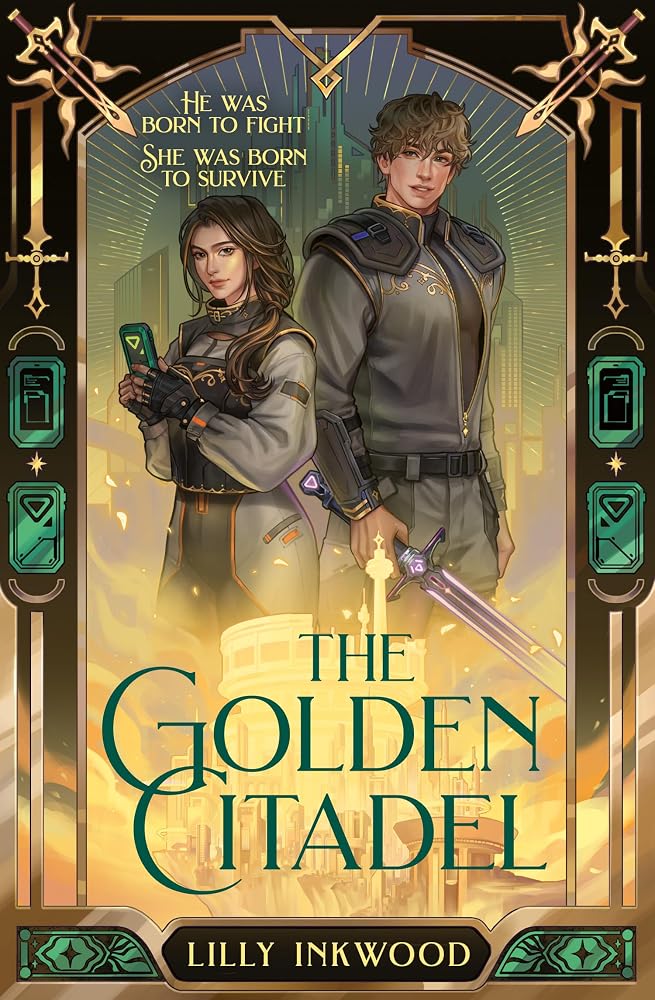The Golden Citadel: A brand new thrilling new adult dystopian romance for fans of enemies to lovers in 2026: Book 1 cover image