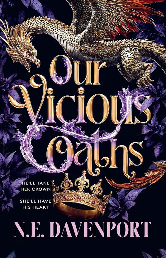 Our Vicious Oaths: The unputdownable spicy forced proximity fae romantasy cover image