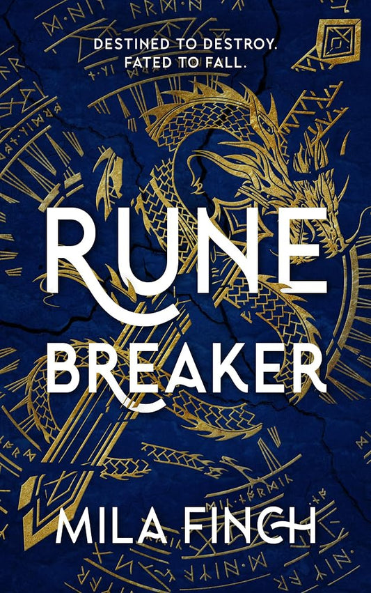 RUNEBREAKER HB: The sizzling new enemies-to-lovers romantasy debut of 2026, the latest spicy BookTok sensation full of yearning cover image