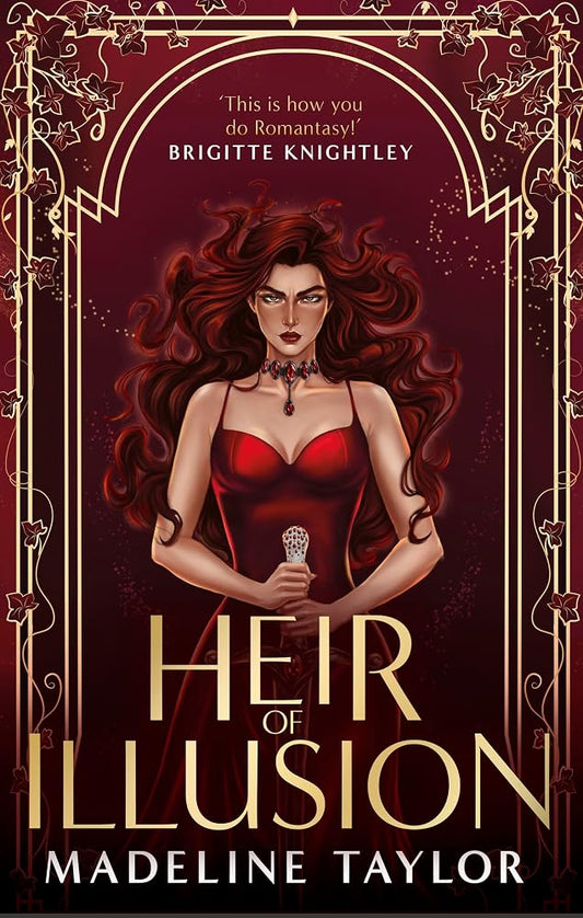 Heir of Illusion: a dark romantasy with yearning, jaw-dropping twists and a slow burn that will consume you. cover image