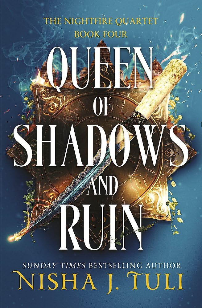 Queen of Shadows and Ruin: A spicy and thrilling fantasy romance cover image