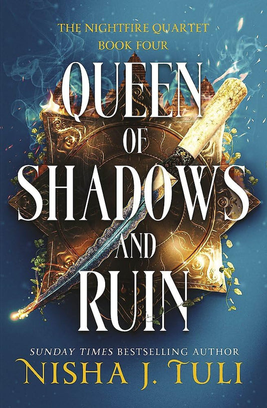 Queen of Shadows and Ruin: A spicy and thrilling fantasy romance cover image