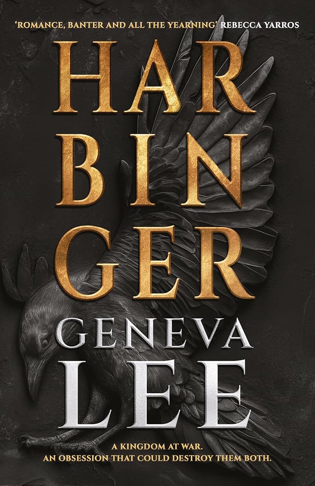 Harbinger: Prepare for war in this epic fantasy romance from the New York Times bestseller cover image