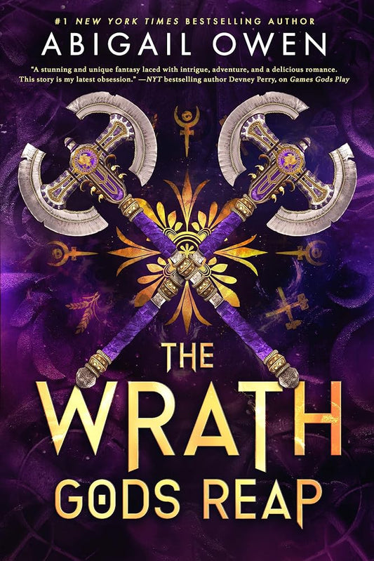 The Wrath Gods Reap: A Burn-the-World-Down Greek Gods Romantasy (The Crucible, 3) cover image