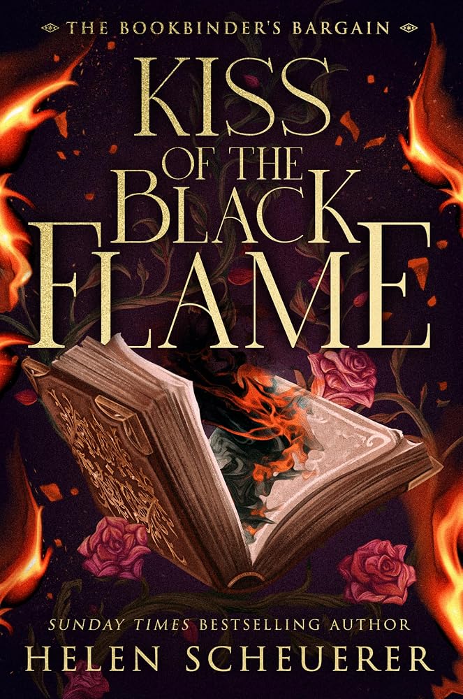 Kiss Of The Black Flame: A brand-new sizzling romantasy from the Sunday Times bestselling author of the Legends of Thezmarr series cover image