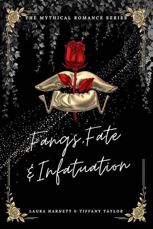 Fangs, Fate & Infatuation: The humorous spicy British vampire stalker romantasy thats giving morally grey and revenge vibes (The Mythical Romance Series) cover image