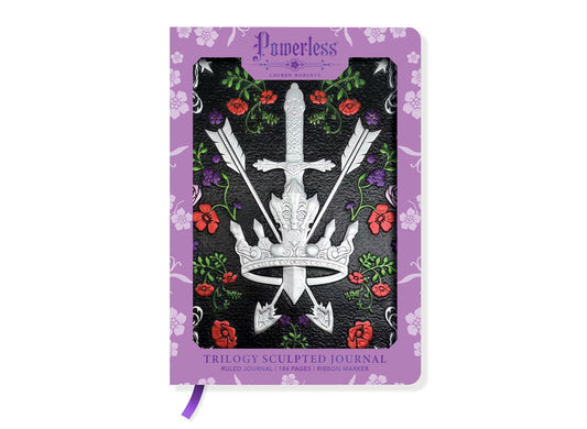 Lauren Roberts: Powerless Trilogy Sculpted Journal - The Enchanted Spine