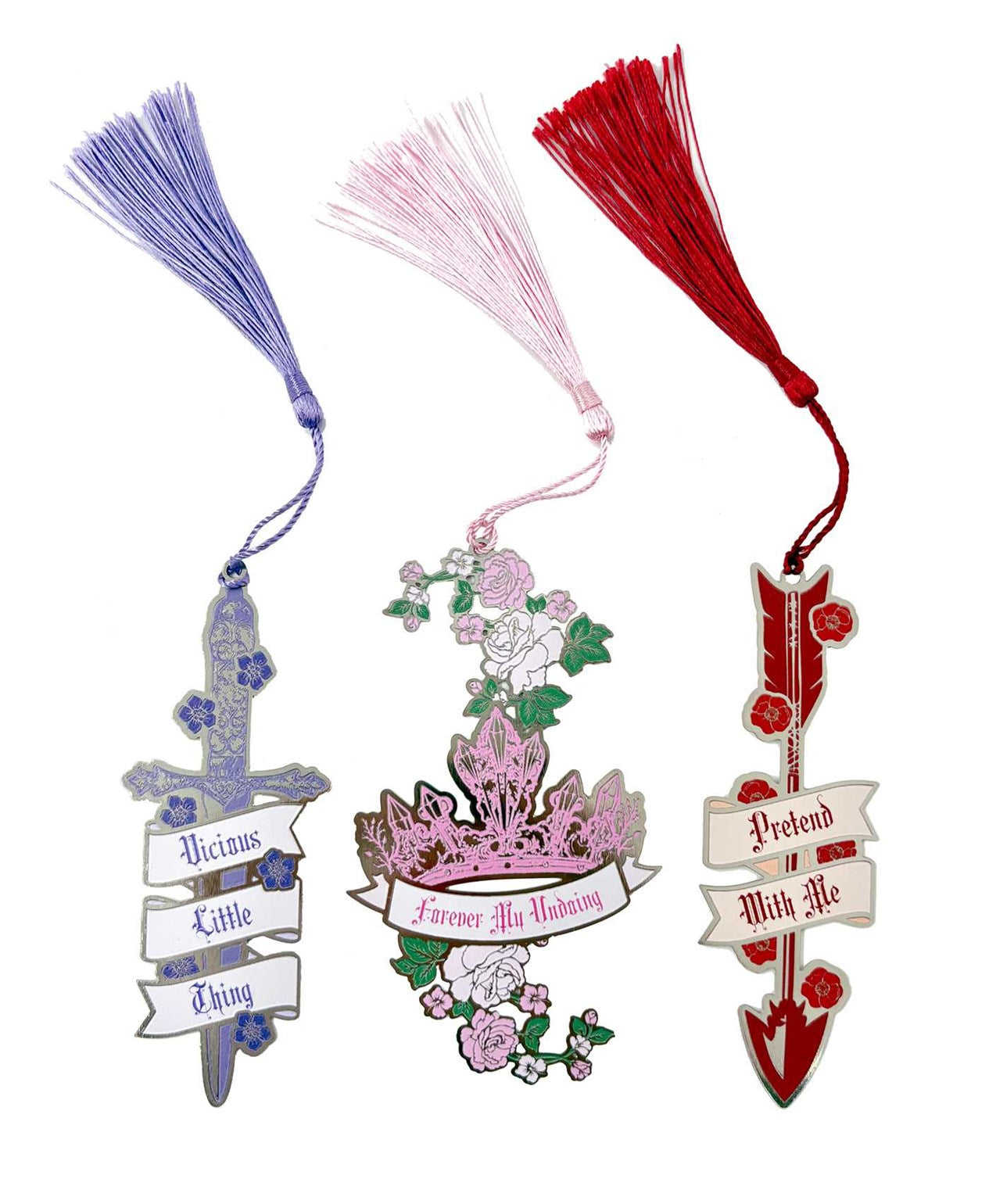 Lauren Roberts: Powerless Trilogy Deluxe Bookmark Set (Set of 3) - The Enchanted Spine