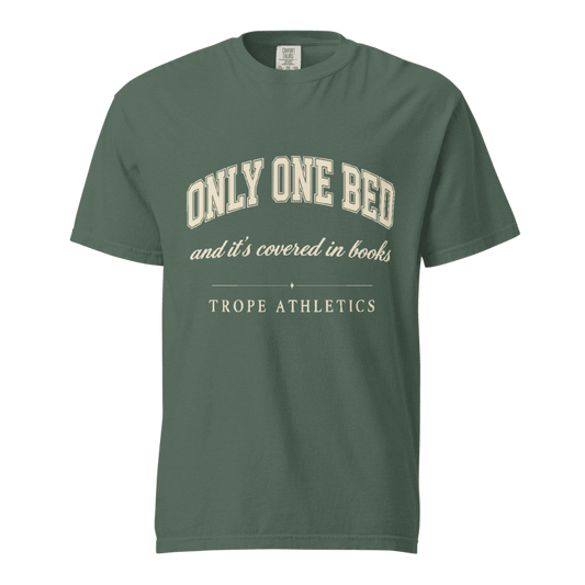 Only One Bed Bookish T-Shirt Green