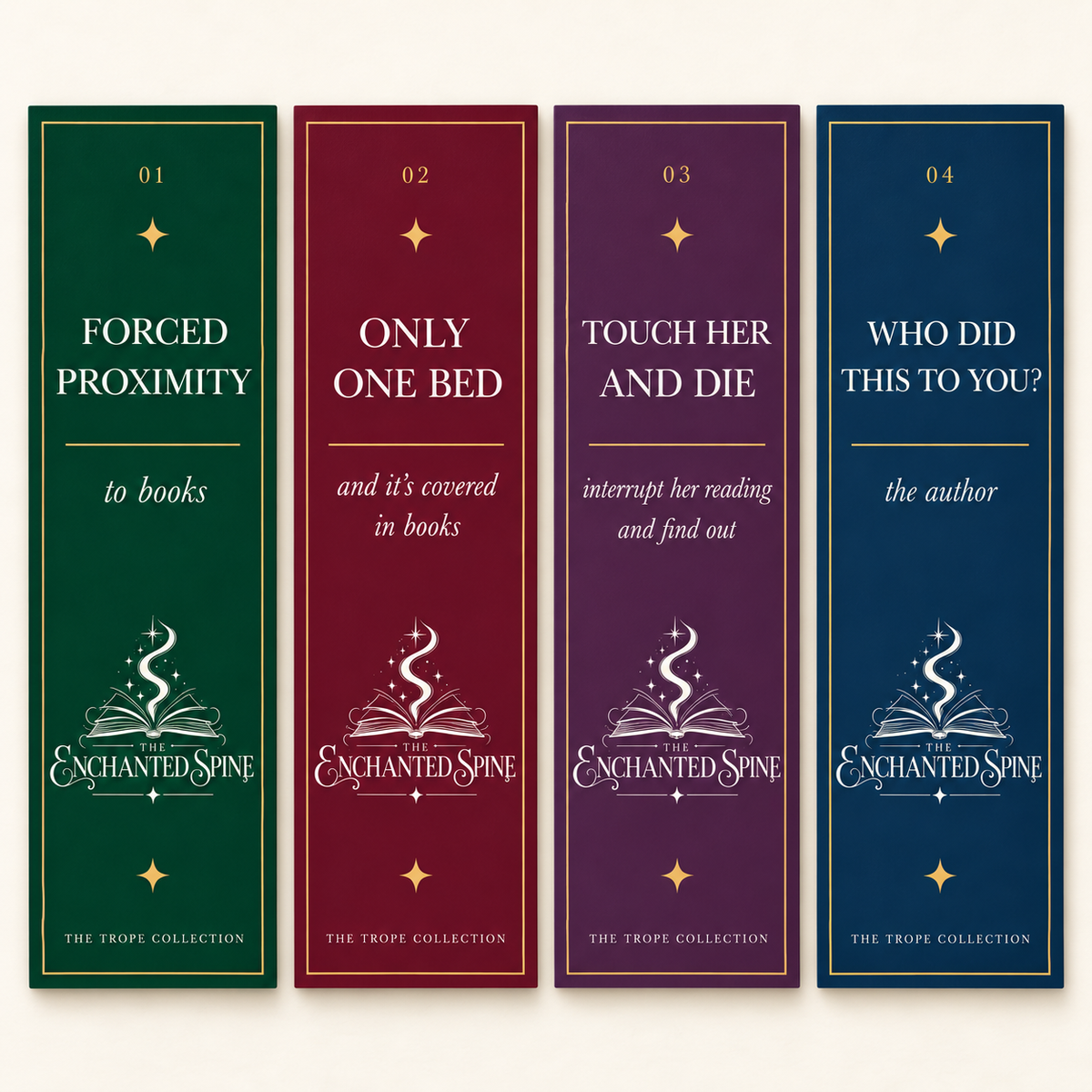 The Trope Collection Bookmarks | The Enchanted Spine