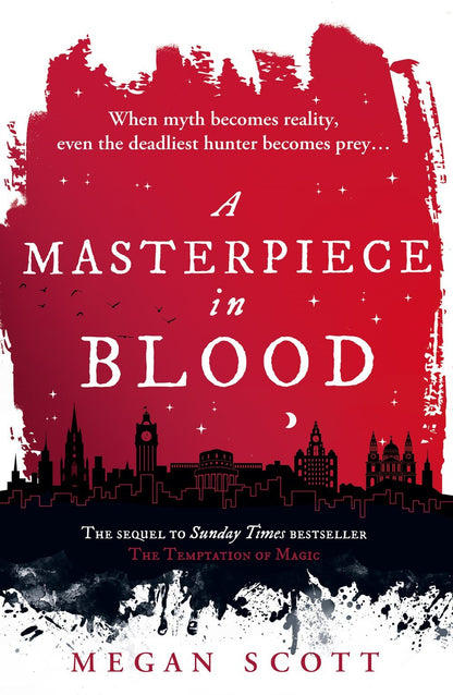 A Masterpiece in Blood | Hardcover - The Enchanted Spine