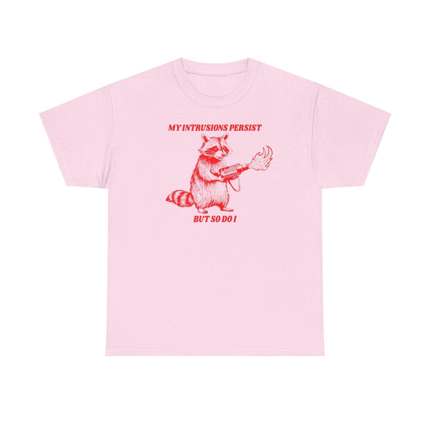 The “My Intrusions Persist, But So Do I” Printed Tee - The Enchanted Spine