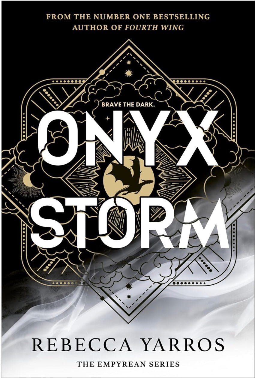 Onyx Storm | Hardcover - The Enchanted Spine
