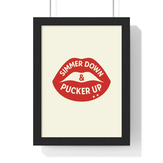 Simmer Down & Pucker Up Poster | Inspired by Arctic Monkeys