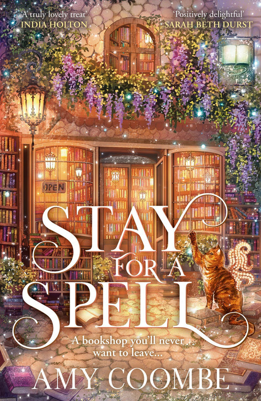 Stay for a Spell | Hardcover - The Enchanted Spine